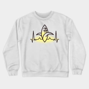 Corn On The Line Graphic Tee Crewneck Sweatshirt